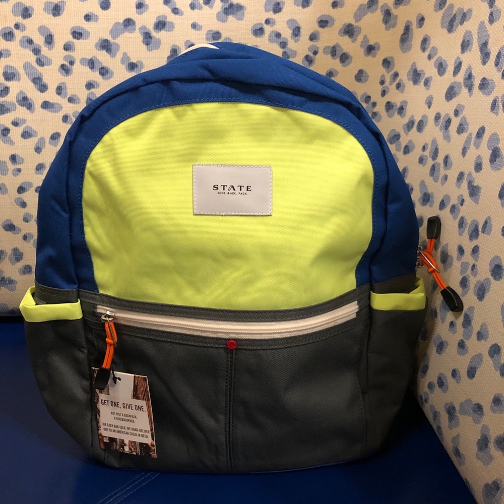 STATE kids backpack NWT